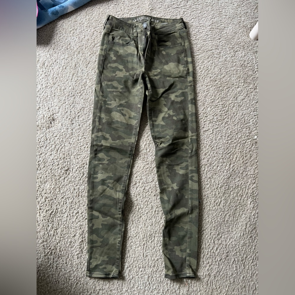 Green army pants